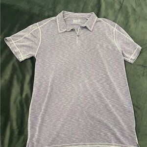 BKE Men's Gray Polo Shirt